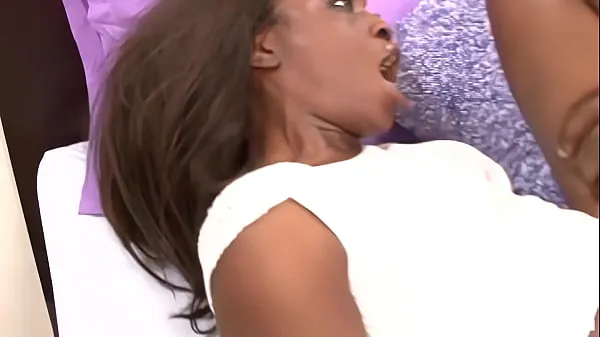 Nye Ebony Monique Ride A Big Black Pole For Orgasm varme klip
