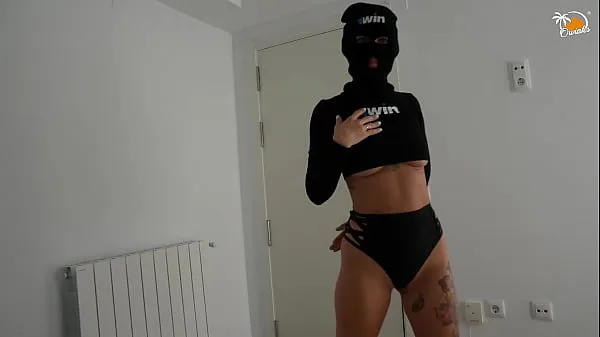 New Sexy burglar busted! Fucked hard with two cumshots warm Clips