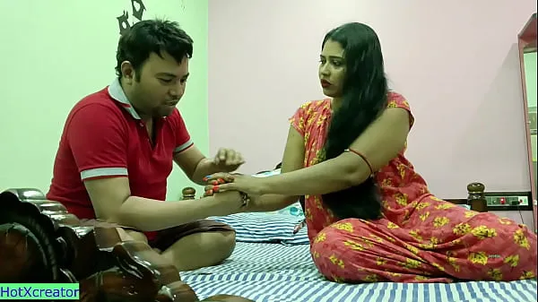 Desi Romantic Bhabhi Sex! Porokiya Sex مقاطع دافئة جديدة