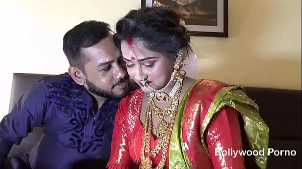 ใหม่ Newly Married Indian Girl Sudipa Hardcore Honeymoon First night sex and creampie - Hindi Audio คลิปอบอุ่น
