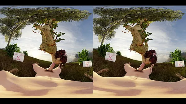 Nieuwe VReal 18K Poison Ivy Spinning Blowjob - CGI warme clips