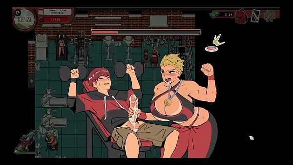 Nye Spooky Milk Life [ Taboo hentai game PornPlay] Ep.23 femdom handjob at the gym varme klip