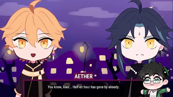 Nieuwe Xiao and Aether in a Vampire AU Genshin FAnfic warme clips